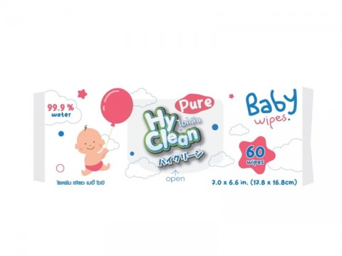 baby ผ้าเช็ดทำความสะอาด ชนิดเปียกสำหรับเด็ก
